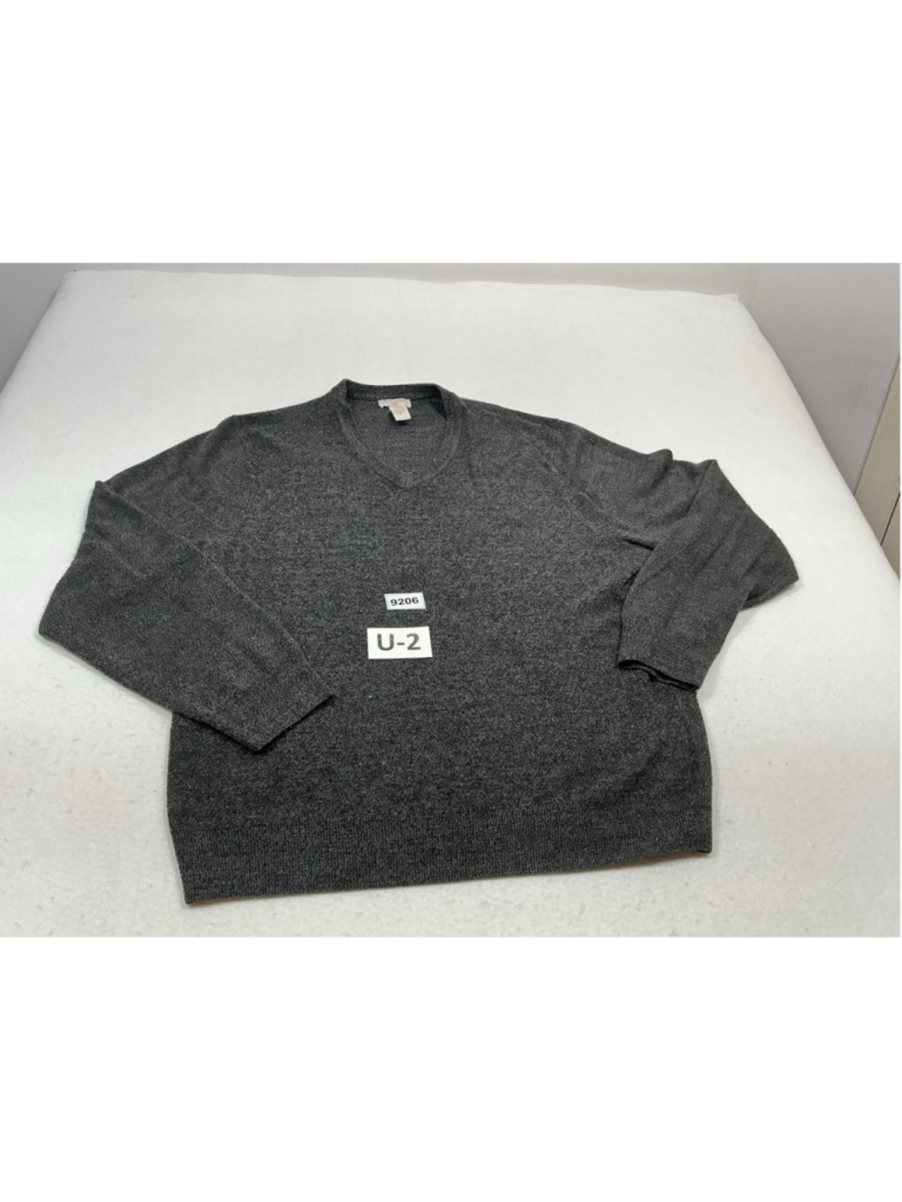 Womans Excellent Dockers Pullover Sweater XL Gray Long Sleeve